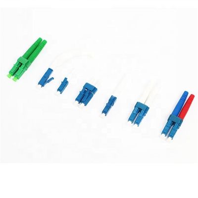 kualitas  Multimode LC Fiber Optic Connector With PC UPC APC Polishing Fiber Ferrule pabrik