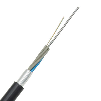 G652D Single Mode Kabel Serat Lapis Baja 6 Inti Dengan Tabung Longgar