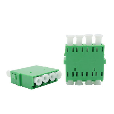 Adaptor Serat Optik Khusus 4 Port LC APC Dengan Flange OEM