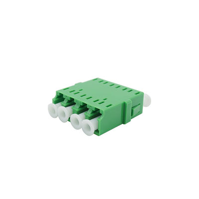Adaptor Serat Optik Khusus 4 Port LC APC Dengan Flange OEM