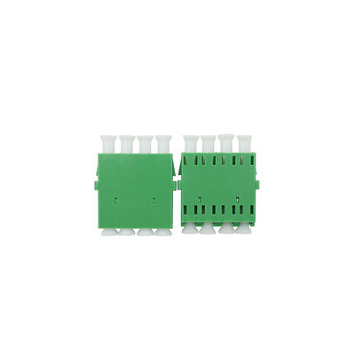 Adaptor Serat Optik Khusus 4 Port LC APC Dengan Flange OEM