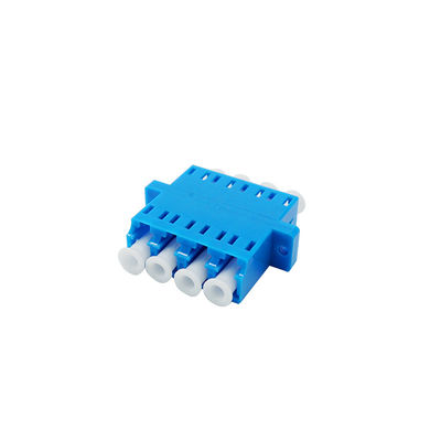 Adaptor Serat Optik Khusus 4 Port LC APC Dengan Flange OEM