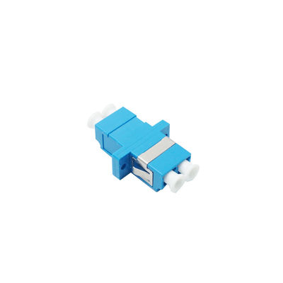 Adaptor Dupleks LC Serat Optik FTTH Dengan Lengan Perunggu Flange