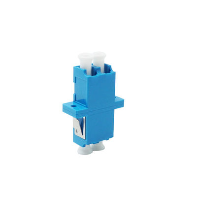 Adaptor Dupleks LC Serat Optik FTTH Dengan Lengan Perunggu Flange