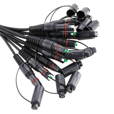 Kabel Patch Tahan Air FTTH yang Disesuaikan Untuk OptiTap Corning SC APC