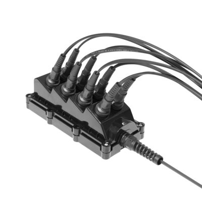 Solusi FTTH Tahan Air IP68, Kabel Patch SC APC Serat Optik Dengan Konektor Optitap