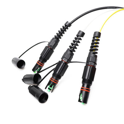 Adaptor Solusi FTTH yang Diperkuat Tahan Lama Untuk Konektor Cepat SC