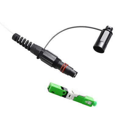 IP68 Waterproof Fiber Optic Connector Single Mode Untuk FTTA tahan lama