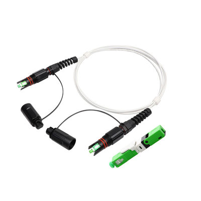 IP68 Waterproof Fiber Optic Connector Single Mode Untuk FTTA tahan lama