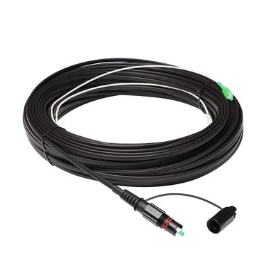 IP68 Waterproof Ftth Drop Cable Kompatibel dengan Konektor optitap