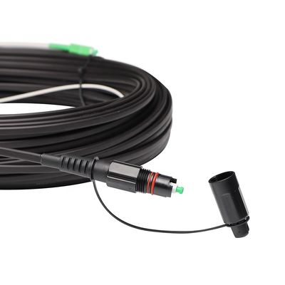 Kabel Drop Optitap Pre Connectorized Hardened Singlemode 50FT 100FT Panjang