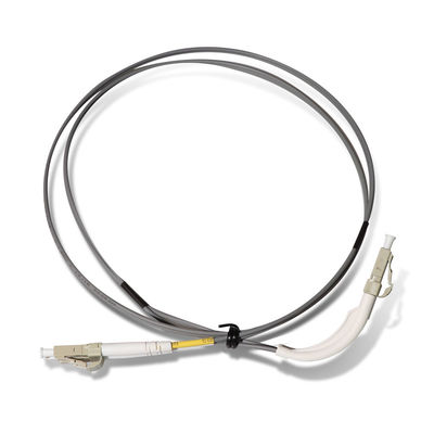 Kabel Kabel Serat Patch 1m SC LC Disesuaikan Dengan Boot Sudut 90 Derajat