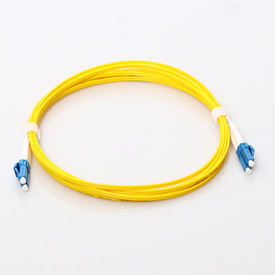 FC APC Single Mode Fiber Patch Cord, Kabel Jumper Serat Optik FTTH