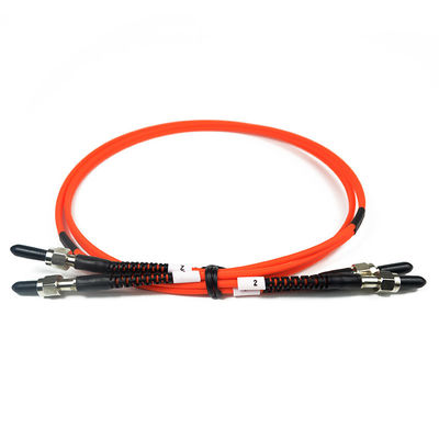 Kabel Patch Kabel Fiber Simplex Industri FTTH Dengan Konektor SMA 905