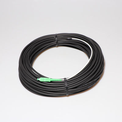 Kabel Drop Serat Optik SC APC UPC FTTH G657A G652D Simplex Rangkap