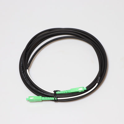 Kabel Drop Serat Optik SC APC UPC FTTH G657A G652D Simplex Rangkap
