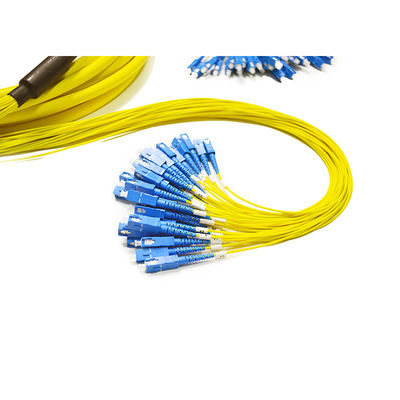 SC LC Rakitan Kabel Serat Pra Terminasi Single Mode Tipe 9/125