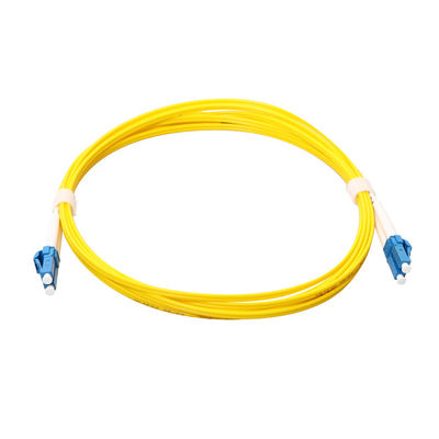 Kabel Patch Serat Multimode Kuning, Kabel Patch 3 Meter UPC PC APC SC LC ST FC