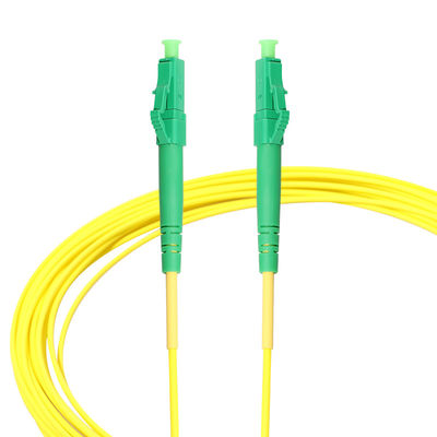 LC APC Kabel Patch Kabel Fiber Single Mode Dengan Diameter 1.2mm 1.6mm