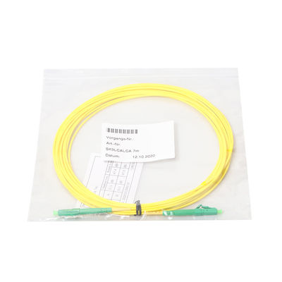 LC APC Kabel Patch Kabel Fiber Single Mode Dengan Diameter 1.2mm 1.6mm