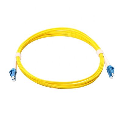 9/125 Dupleks Kabel Serat Optik Mode Tunggal ST LC FC SC - SC UPC