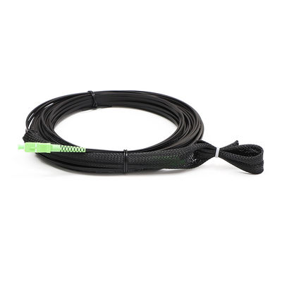 Sc Upc Sc APC Kabel Jumper Serat Optik, Kabel Jatuhkan 1 Inti G657b3 Dengan Menarik Mata