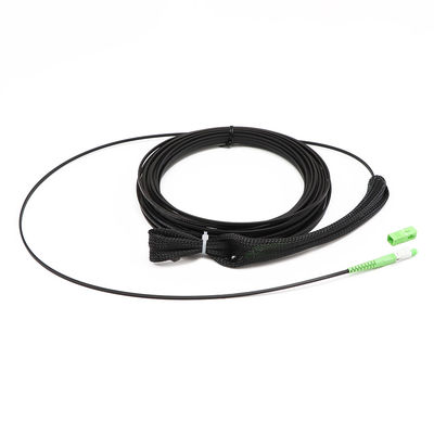 Sc Upc Sc APC Kabel Jumper Serat Optik, Kabel Jatuhkan 1 Inti G657b3 Dengan Menarik Mata