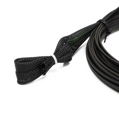 Sc Upc Sc APC Kabel Jumper Serat Optik, Kabel Jatuhkan 1 Inti G657b3 Dengan Menarik Mata