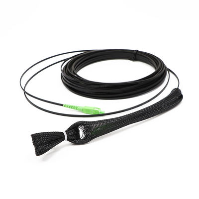 Sc Upc Sc APC Kabel Jumper Serat Optik, Kabel Jatuhkan 1 Inti G657b3 Dengan Menarik Mata