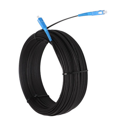 SC PC APC Pigtail Fiber Optical Drop Cable GJYXFCH Tipe Kekuatan FRP