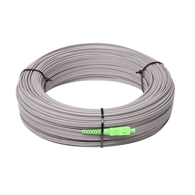SC PC APC Pigtail Fiber Optical Drop Cable GJYXFCH Tipe Kekuatan FRP