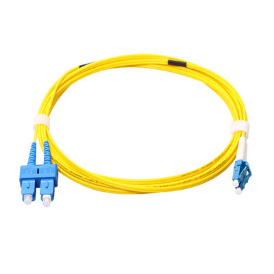 Kabel Fiber FTTH Patch Cord UPC APC Dengan Konektor MTRJ MU DIN