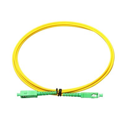 SC APC - SC APC Kabel Patch Kabel Serat Single Mode G657A 9/125 Simplex Rangkap