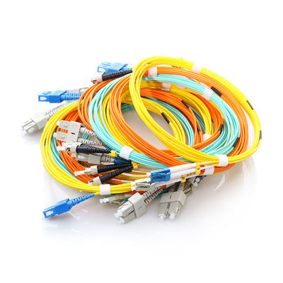 Rakitan Kabel Serat G652D, Kabel Patch Serat Optik SM UPC APC Untuk Jaringan CATV