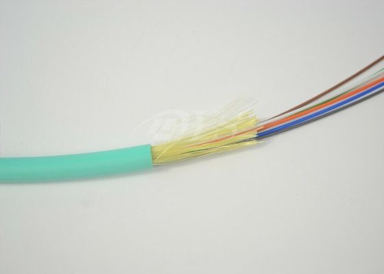FTTH Indoor 12 kabel serat optik inti OM3 / kabel distribusi serat optik