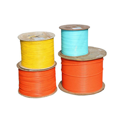 4 6 8 12 Inti Kabel serat optik dalam ruangan GJBFJV Breakout Ketat Buffer Kabel Serat Optik