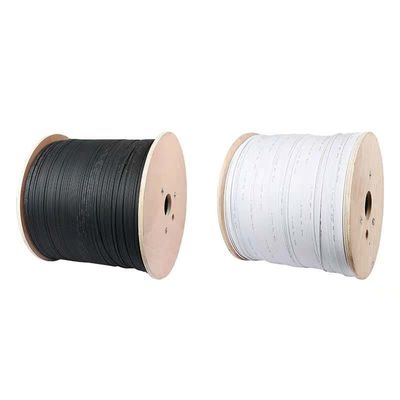 Harga pabrik 1,2 Core FTTH G657A1 G657A2 Kabel Serat Optik Drop Datar