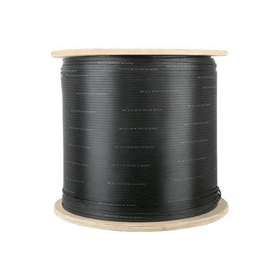 1 2 4 Kabel Drop FTTH Datar Serat Optik Dalam/luar ruangan