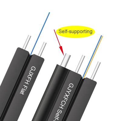 1 core 2 core 4core 12core gjyxch gjyxfch gjxh g657a1 g657a2 g652d ftth indoor outdoor fiber optic drop kabel