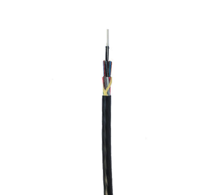 12 ~ 288 Cores Singlemode G652D GCYFTY Duct Kabel Serat Optik Tiup Udara Mikro