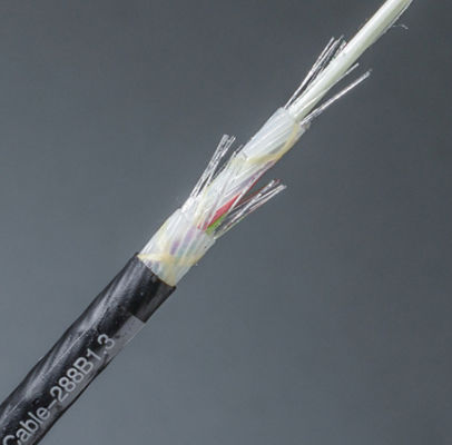 12 ~ 288 Cores Singlemode G652D GCYFTY Duct Kabel Serat Optik Tiup Udara Mikro