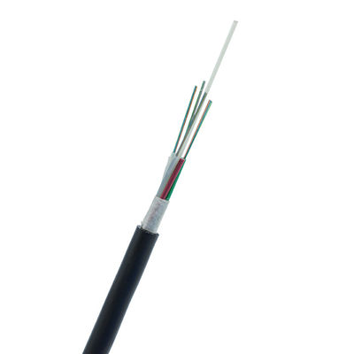 GYFTY 12 24 36 48 72 96 144 288 Core G652D Single Mode Stranded Kabel Serat Optik Tabung Longgar