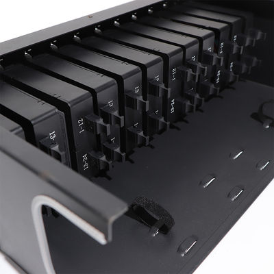 Fiber Optic MPO Patch Panel HD 1U 2U 4U Dengan 72 Port 64 Port 48 Port