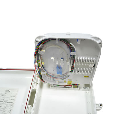 Kotak Distribusi Inti FTTH 16, Kotak Penyambungan Serat Optik Plastik IP66 Tahan Air
