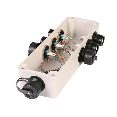 IP67 Waterproof FTTA Fiber Optic Box Outdoor Dengan SC ODVA MPO Connector