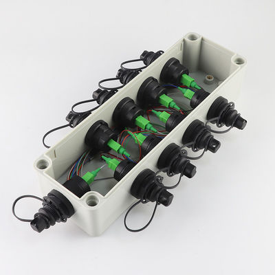 IP67 Waterproof FTTA Fiber Optic Box Outdoor Dengan SC ODVA MPO Connector