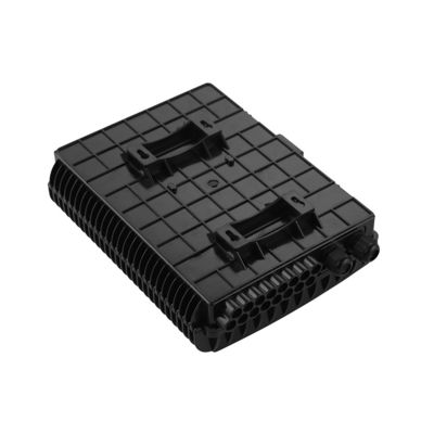 Kotak Terminal Serat Optik IP65, Kotak Kabel Jatuhkan FTTH Warna Hitam