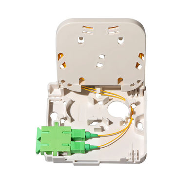 FTTH 1 Port Fiber Optic Terminal Box Tipe Mini SC Untuk Panel Soket Dinding