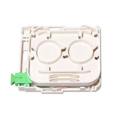 FTTH 1 Port Fiber Optic Terminal Box Tipe Mini SC Untuk Panel Soket Dinding