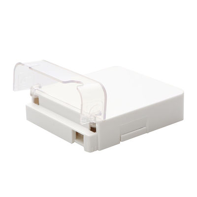 FTTH 1 Port Fiber Optic Terminal Box Tipe Mini SC Untuk Panel Soket Dinding